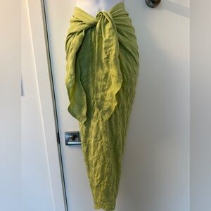 Green Swim Coverup Sarong